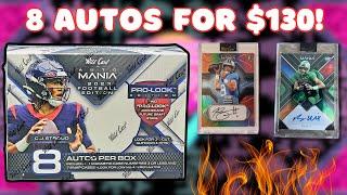 8 AUTOS FOR $120! 2023 Wild Card Football Auto MANIA!