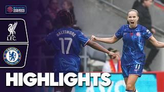 Chelsea Close in on Top Spot 2️⃣ | Liverpool v Chelsea Highlights | Barclays WSL 2024-25