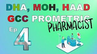 GCC Prometric Examination | Pharmacist | Model Questions | DHA HAAD MOH | Episode 4