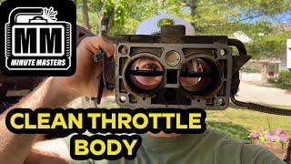 How to Remove a Ford F150 5.0 Throttle Body and Super Clean it!