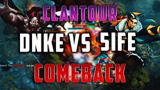 Biggest Comeback in Competitive HoN 2021 | DNKE vs 5ife | ClanTour 2.0