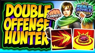 NEW BUILD: Double Offense Hunter *SOLO VS TRIOS* | Realm Royale Reforged