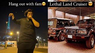 Hang out with fam and veshi Land Cruiser 