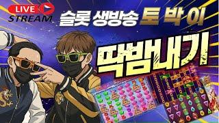슬롯생방송 토박이 딱밤내기중 잭팟을 노려본다