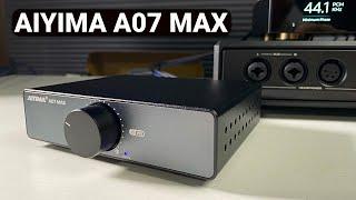 The AIYIMA A07 MAX Class D Amplifier Is Perfect for Beginner Audiophiles!