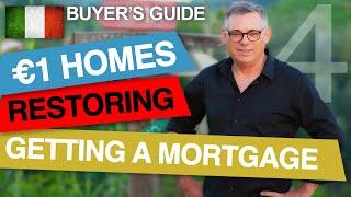 Should you buy a €1 house, lawyers and get a mortgage in Italy - pt.4