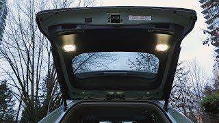 Toyota RAV4 (2019-2025): Trunk Cargo Bright LED Lights Install In The Rear Hatch Door.