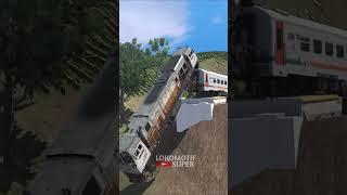 Kereta Api Menolak PLH #keretaapi #trainzsimulator #train #funny #gamekeretaapi #keretaoleng