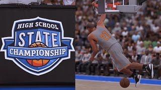 NBA 2K16 PS4 My Career - High School State Championship!