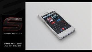 Synergy Exo - JuliensBlogBattle - App Design