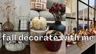 Fall Decorate with Me 2022 | Fall Living Room, Kitchen, Shelves