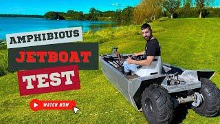 Jet Boat AMPHIBIAN Water Test!