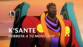 Derrota a tu monstruo | Cinemática de K'Sante - League of Legends