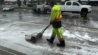 EMERGENCY PRESSURE WASHING RESPONSE CALL AT BURGER KING