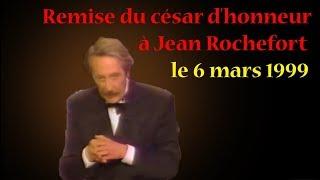 Remise du césar d'honneur à Jean Rochefort (6 mars 1999)