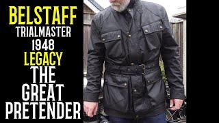 The Ton up boys didn't wear leather pt.2 BELSTAFF Trialmaster legacy 1948 Motorcycle Jacket!
