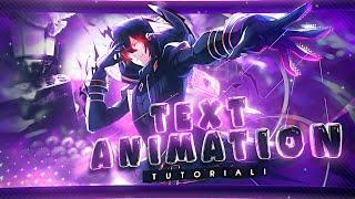 How to Animate Text for Anime AMV Intros in Alight Motion | Tutorial!