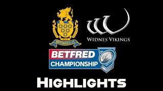 Whitehaven RLFC v Widnes Vikings Betfred Championship Round 18 Highlights (4/8/24)