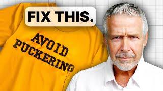 4 Tricks to Fix Puckering on your Designs | Embroidery Machine for Beginners