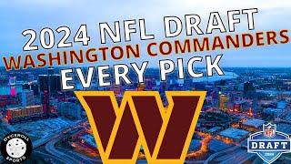 Washington Commanders - Draft Picks 2024 (Jayden Daniels, Luke McCaffrey & More!!!)