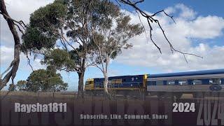 5AM8 - NR63 (The Overland) Murgheboluc - Australian Trains by Raysha1811