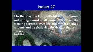 A Savior With a Sword (Isaiah 24-27) (Week of Sept 12, seventh to watch)