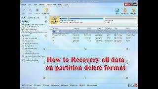 Dinh Studio | How to Recovery all data on partition delete format