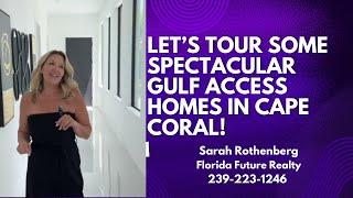   Tour of New Construction Gulf Access Pool Homes in Cape Coral FL, let's explore together! 