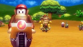 Mario Kart Wii - Mushroom Cup 100cc (Diddy Kong Gameplay)