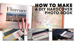 How to make a DIY Hardcover Photo Book - Step by Step Tutorial