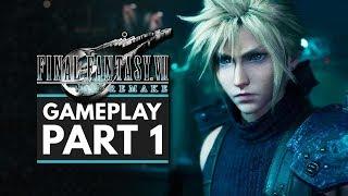 Final Fantasy 7 Remake | Gameplay Walkthrough Part 1 - First 50 Minutes (Final Fantasy VII Remake)