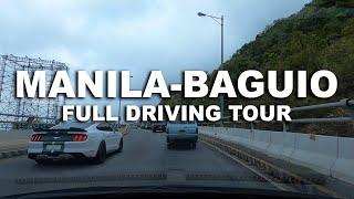 Full driving tour from Manila to Baguio in just 3.5hrs! | Summer Capital of the Philippines | TFH TV