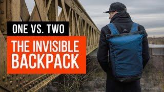 INVISIBLE Backpack ONE (Blue) v. TWO - Best Backpack Ever?