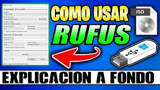 Como Usar Rufus 2021 | Hacer una USB Booteable Windows 10/8/7 y Prevenir Errores