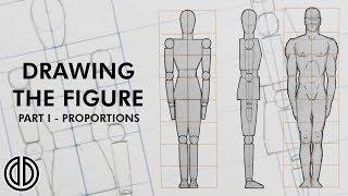 Drawing the Human Figure! - Proportions - Tutorial [PART I]
