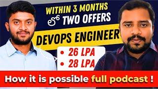 KK Funda Student Placed with 26 & 28 LPA – Full DevOps Journey in Telugu