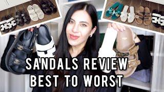 Popular Sandals Review-Best to Worst-Chanel, Hermes and Fendi
