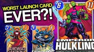 Emperor Hulkling is the worst launch card ever...please bring on the new season.. | Marvel Snap 2024