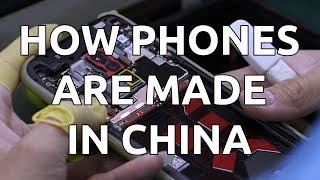 How Smartphones are made in China