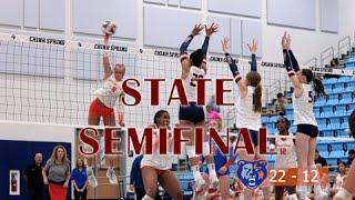 Grand Oaks HS vs Allen HS 2024 Volleyball State Semifinal