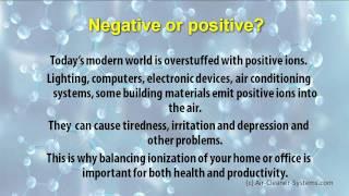 Negative Ions - How Do Neg Ions Influence Our Health?