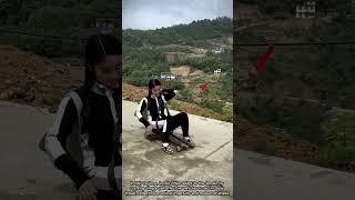 Homemade Slope-Powered Scooter for Rural Travel