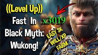 Fastest XP & Will Farming Spot in Black Myth: Wukong! [Level Up Quickly]