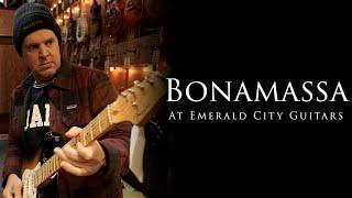 Joe Bonamassa at Emerald City Guitars!