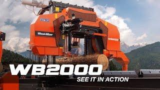 WB2000 Wideband Sawmill in Action  in Latvia | Wood-Mizer Europe