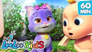 Pussy Cat, Pussy Cat  The BEST SONGS for Kids | LooLoo Kids