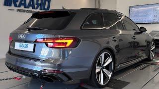 Audi RS4 B9 - Exhaust sound with dekat downpipe and OEM exhaust - RAARO stage 2 ECU + TCU