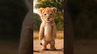 Baby Lion Macarena Dance Challenge  #lion #macarena #macarenachallenge #dance #lionking