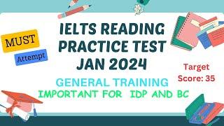 ielts reading practice test with answers | 9 january 2024
