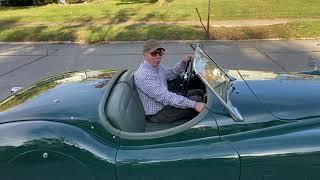 1954 Jaguar XK 120 Roadster Test Drive!